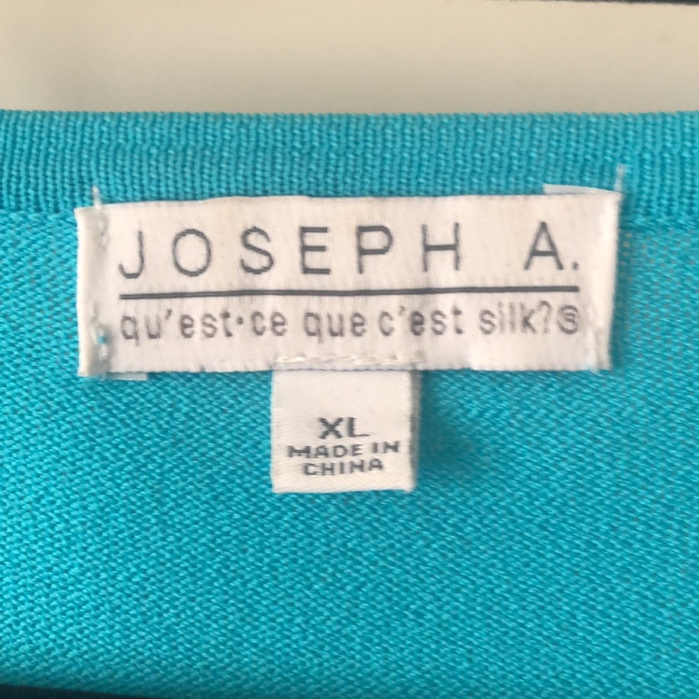 Joseph A. - XL Women's Top - Turquoise - Picture 6 of 8